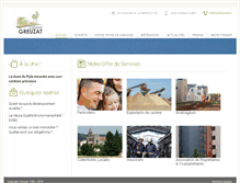 Tablet Screenshot of cabinet-greuzat.com